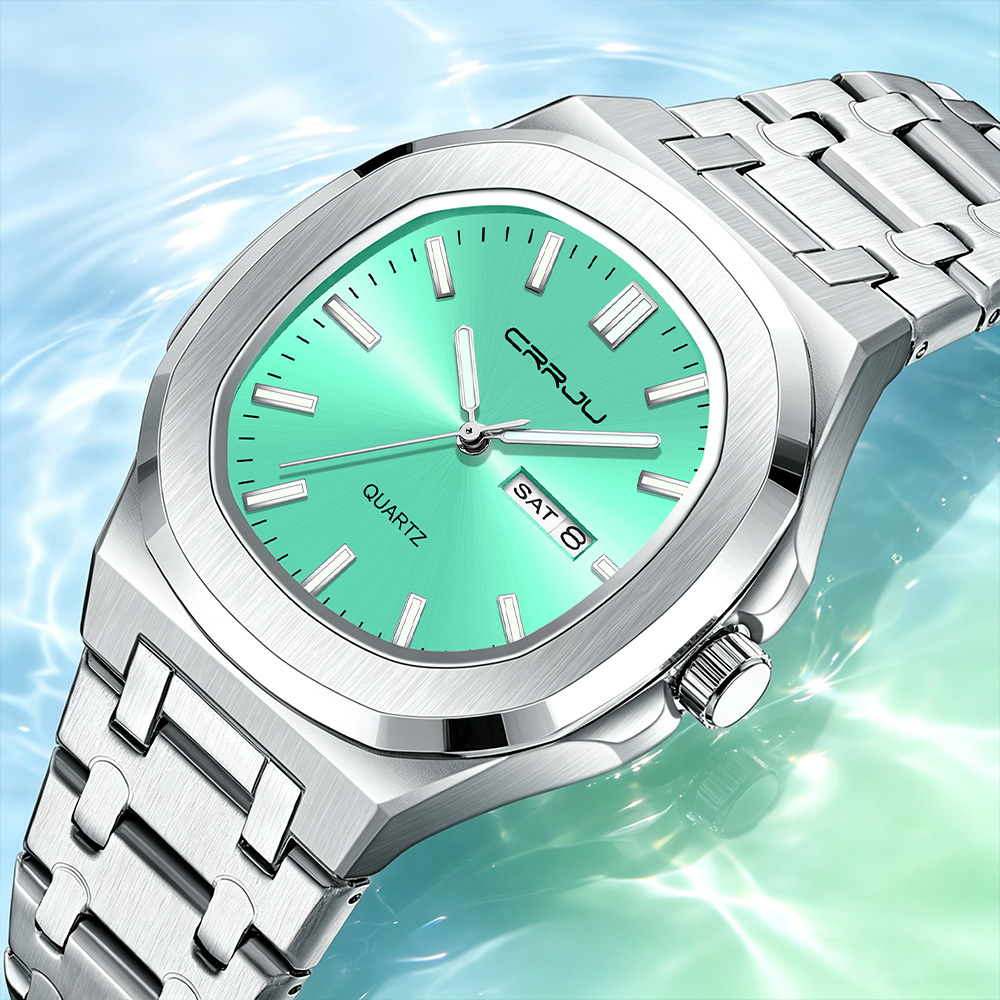 Luxury Watch Top 10 - CRRJU 5039 Top Brand Men's Quartz