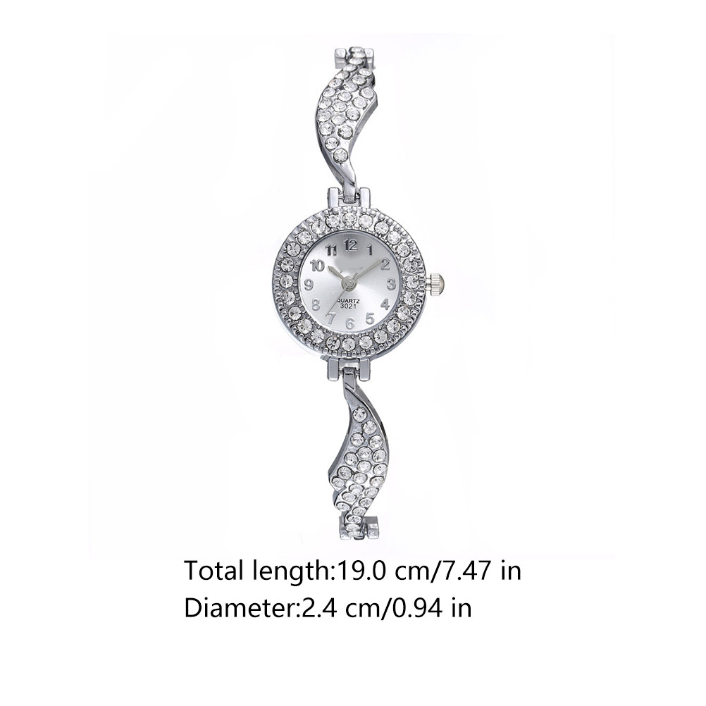 1Pcs Women's Rhinestone Wing Q - Luxury Watch Gift For Her review and price