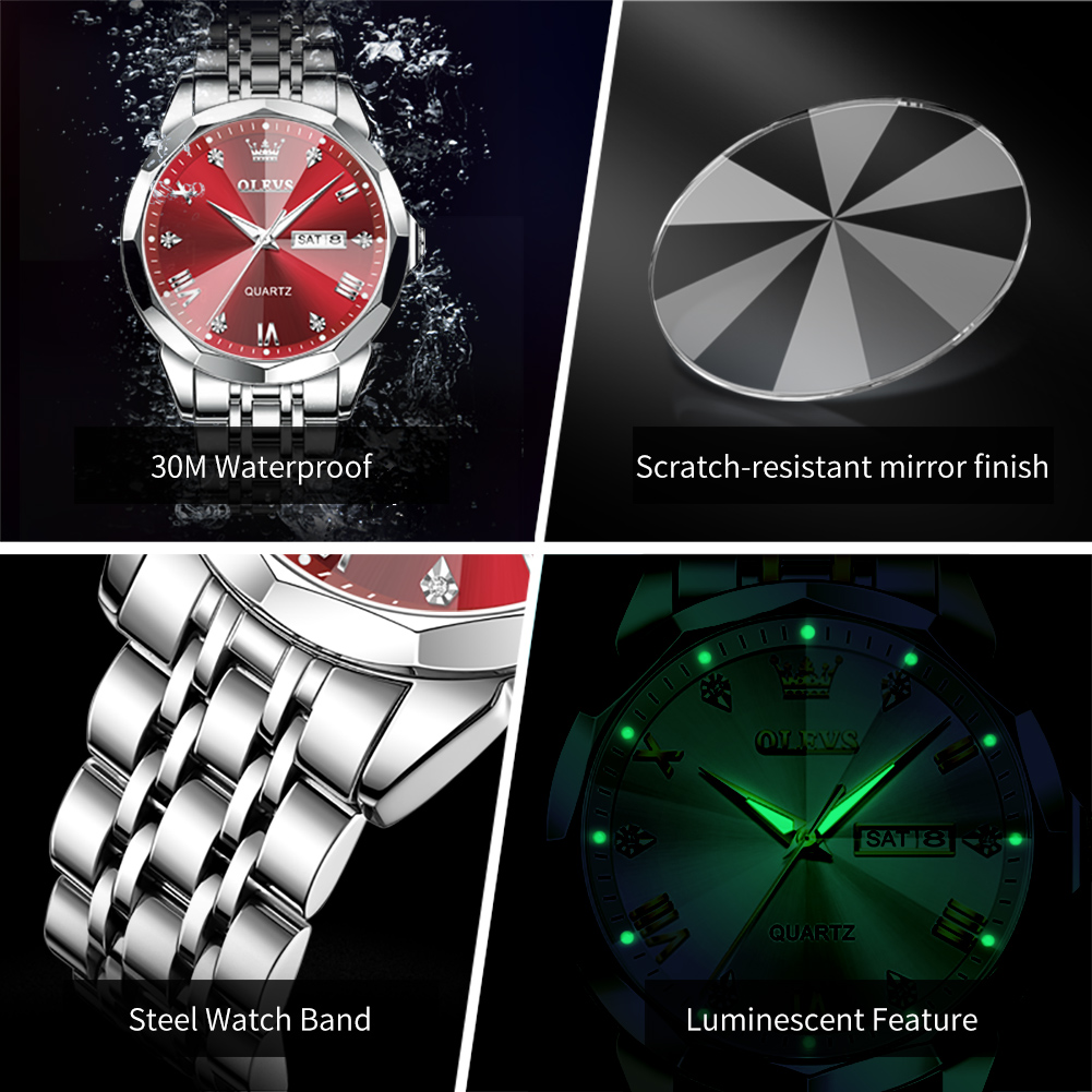 OLEVS Brand Original Business  - Luxury Watch Magazine review and price