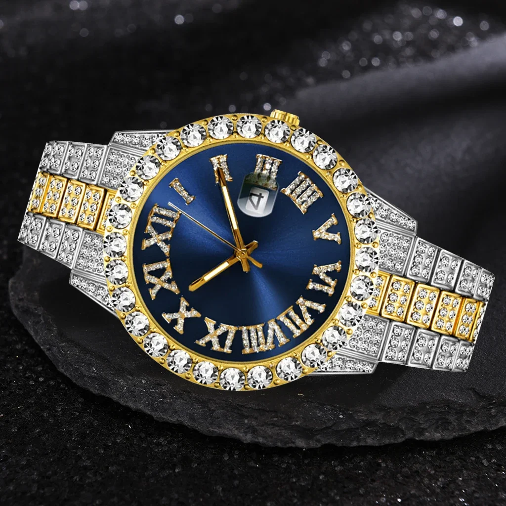 Iced Out Watch Men Luxury Bran - Luxury Watch Iceberg review and price