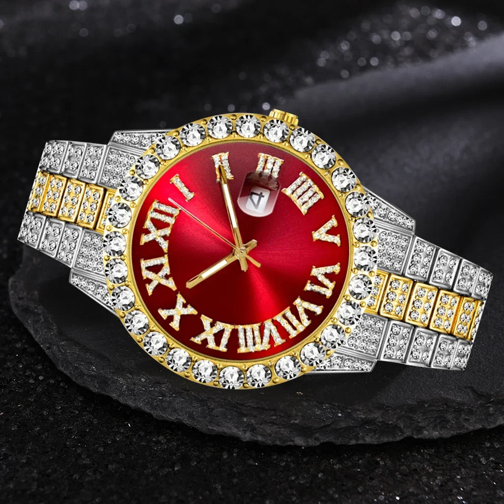Iced Out Watch Men Luxury Bran - Luxury Watch Iceberg review and price