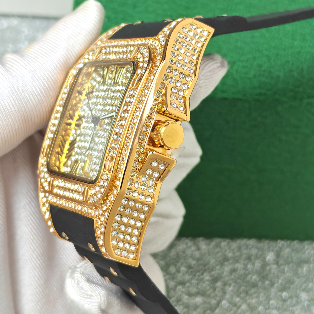 Hot Fashion Square Full Diamon - Luxury Watch Iceberg review and price