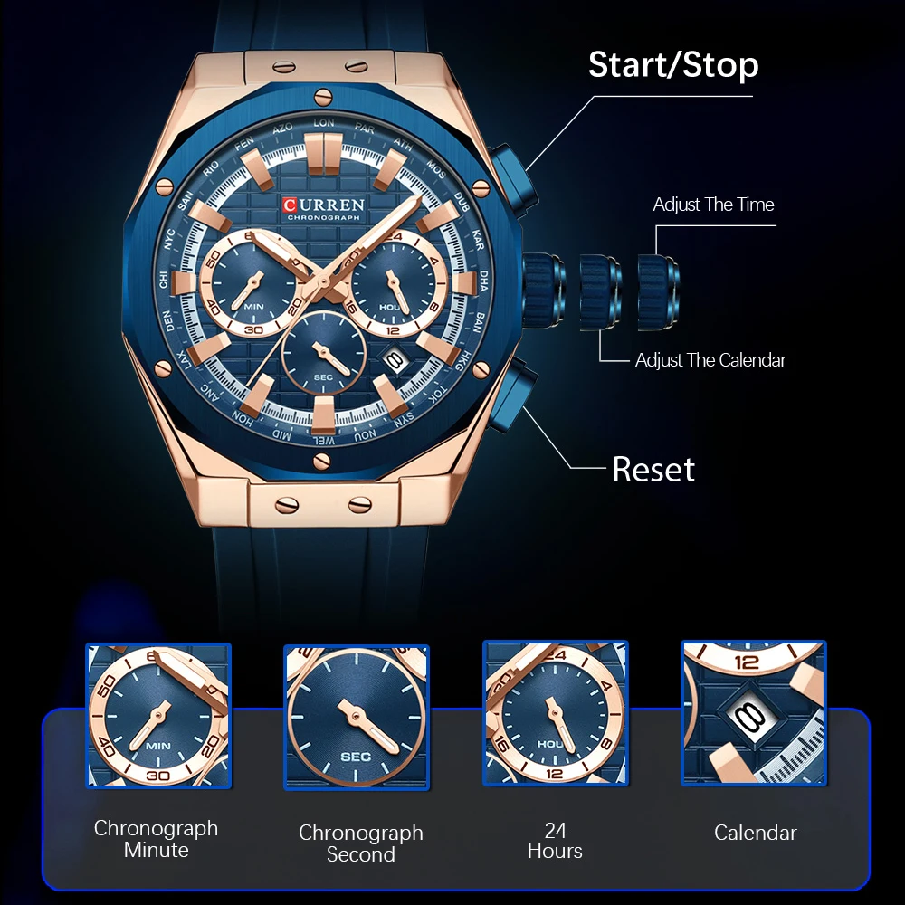 CURREN Luxury Brand High Quali - Luxury Watch Investment review and price