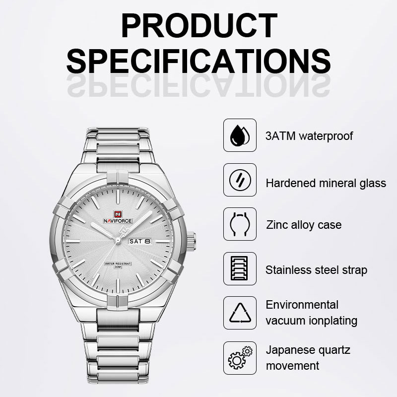 Top Brand NAVIFORCE Men's Watc - Luxury Watch Magazine review and price