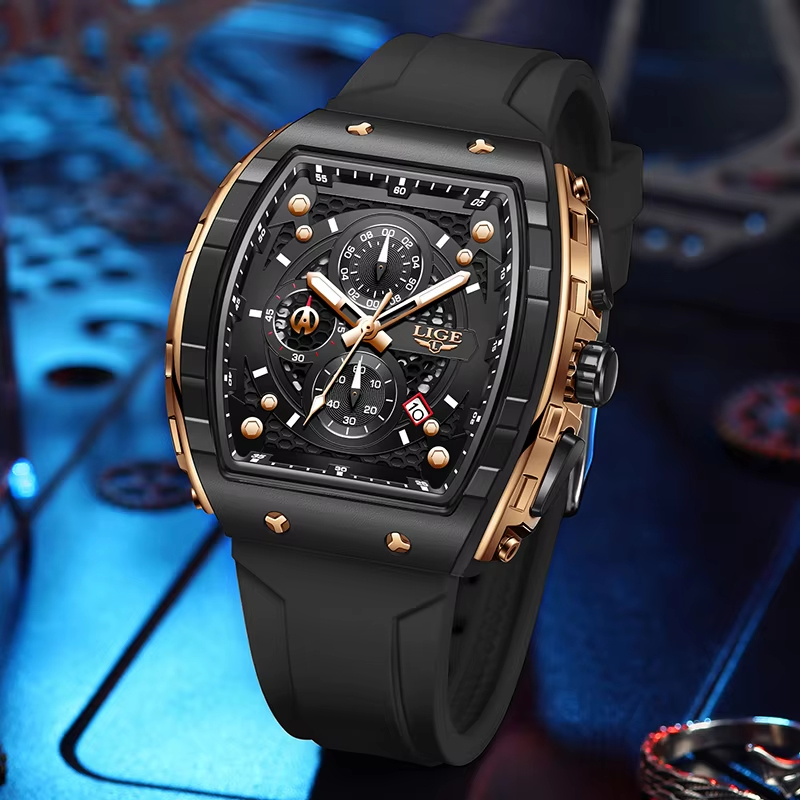 LIGE Top Brand Luxury Men Watc - Luxury Watch Investment review and price