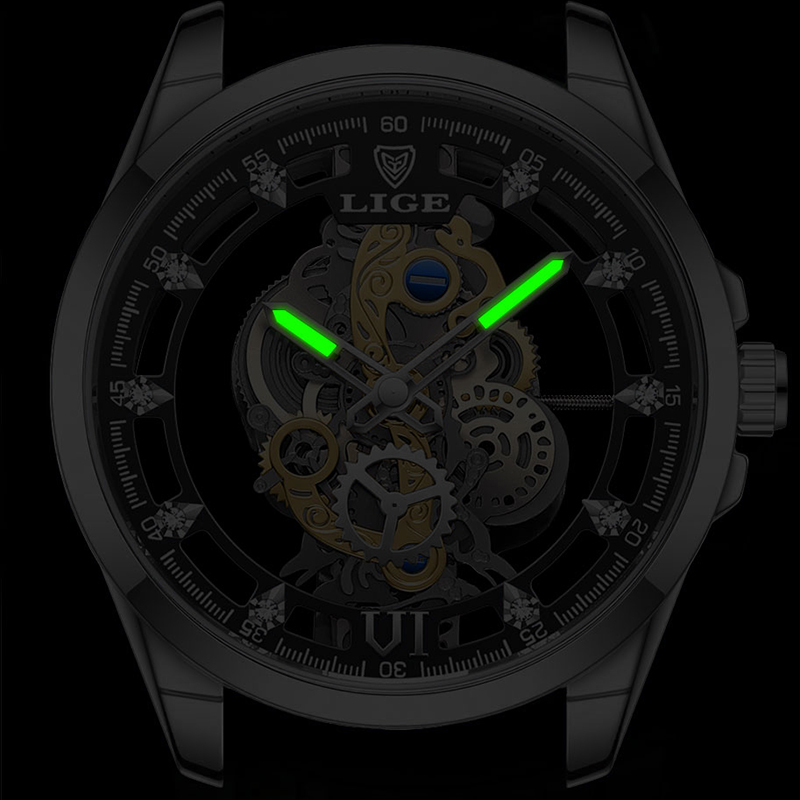 LIGE Fashion Top Luxury Men's  - Luxury Watch Investment review and price