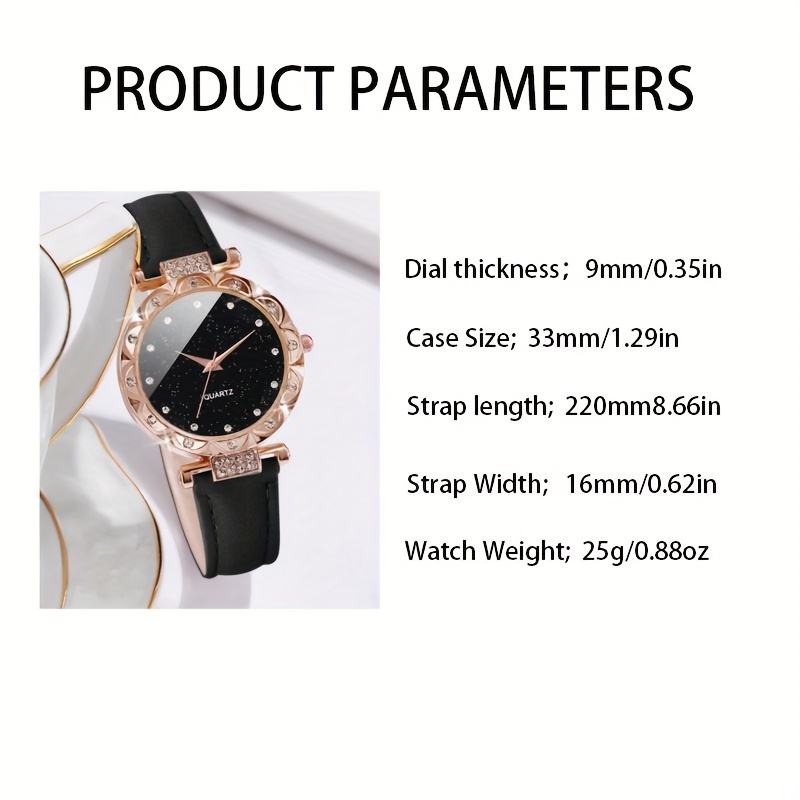 Starry Fashion Quartz Watch Lu - Luxury Watch Gift For Her review and price