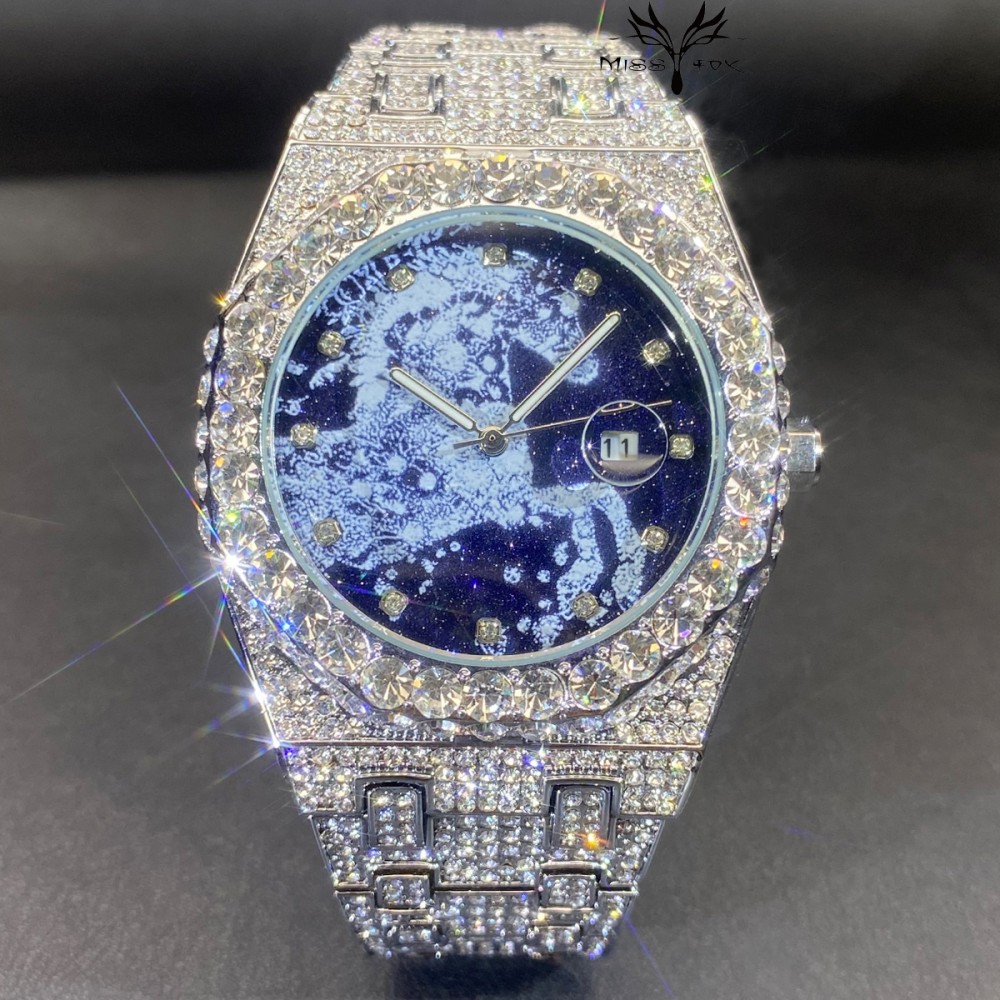 2026 Hip Hop Mens Quartz Watch - Luxury Watch Iceberg review and price