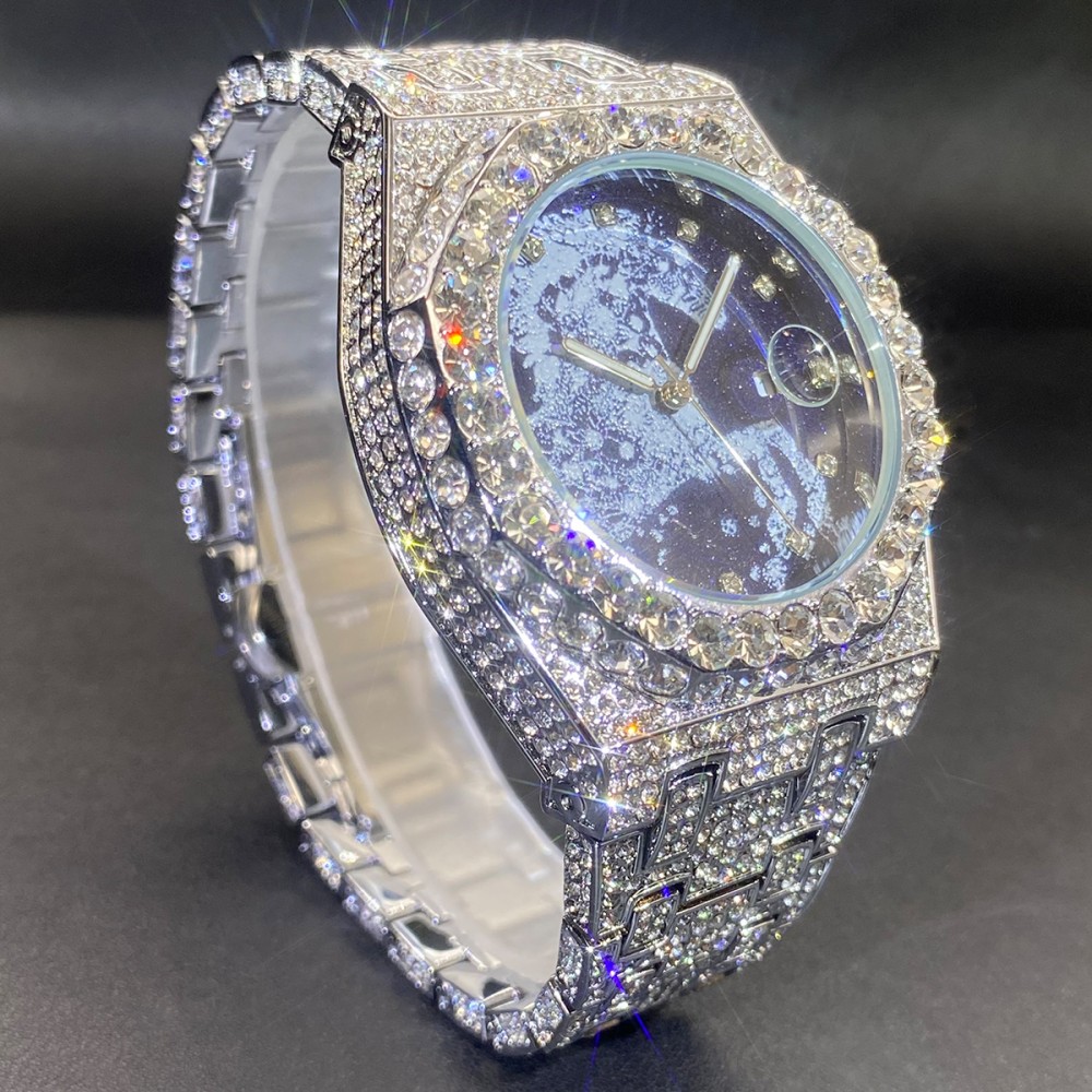 2026 Hip Hop Mens Quartz Watch - Luxury Watch Iceberg review and price