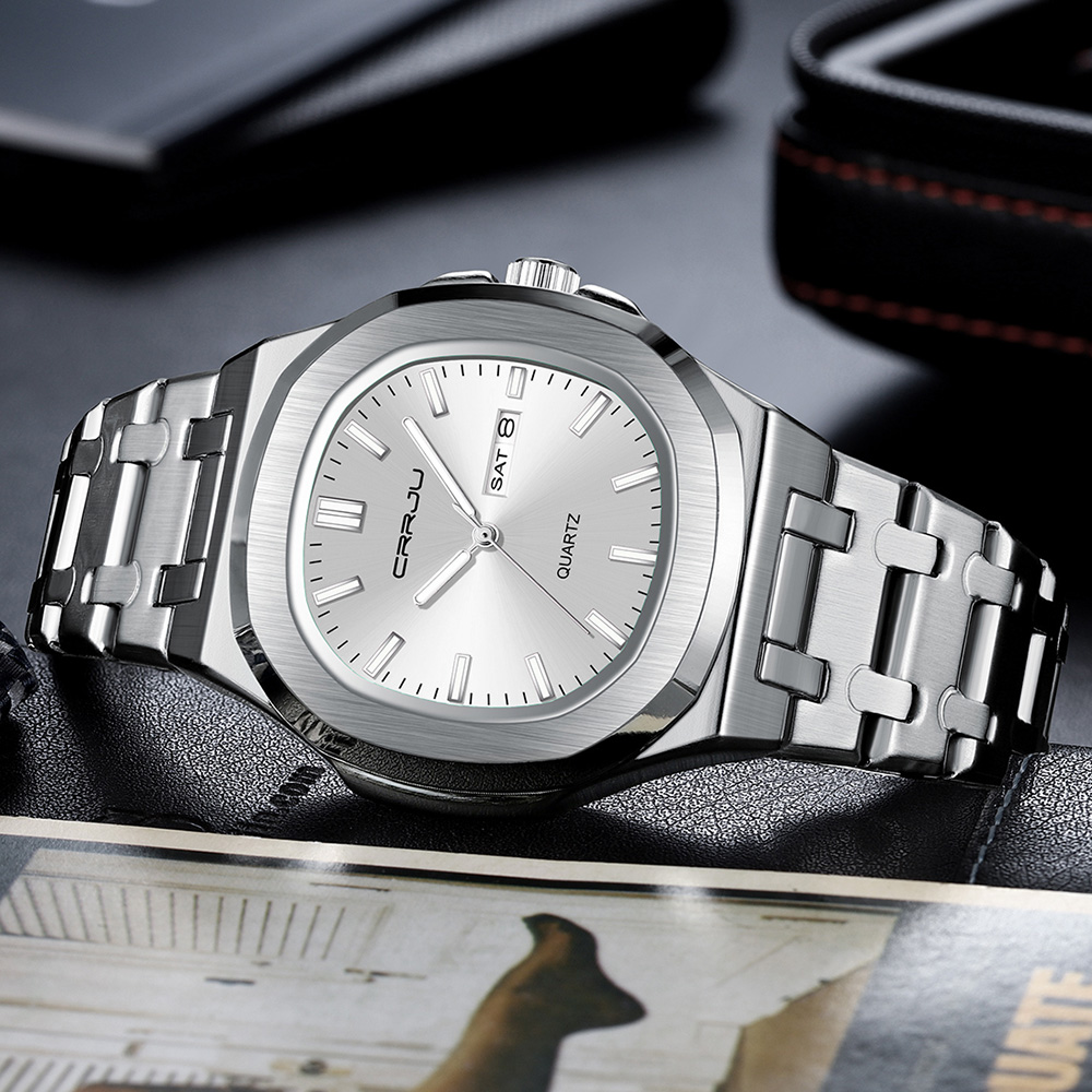 CRRJU 5039 Top Brand Men's Qua - Luxury Watch Top 10 review and price