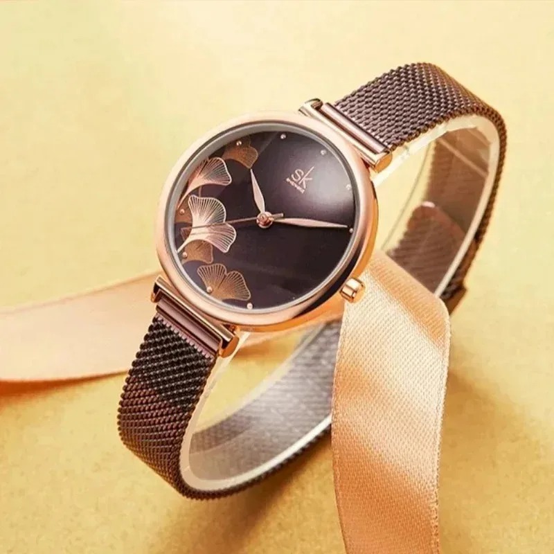 Luxury Women's Ginkgo Leaf Wat - Luxury Watch Gift For Her review and price